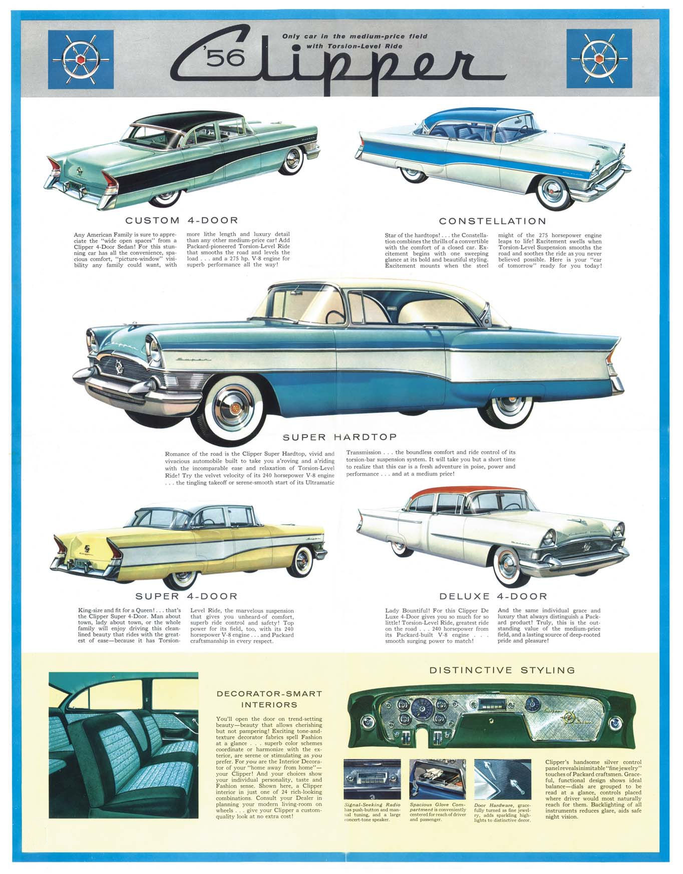 1956 Packard Brochure Page 3